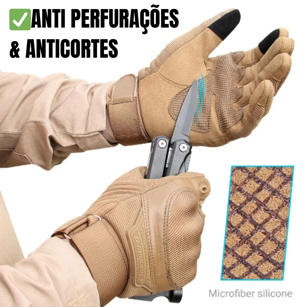 Luva Tática Militar Ultra Max™