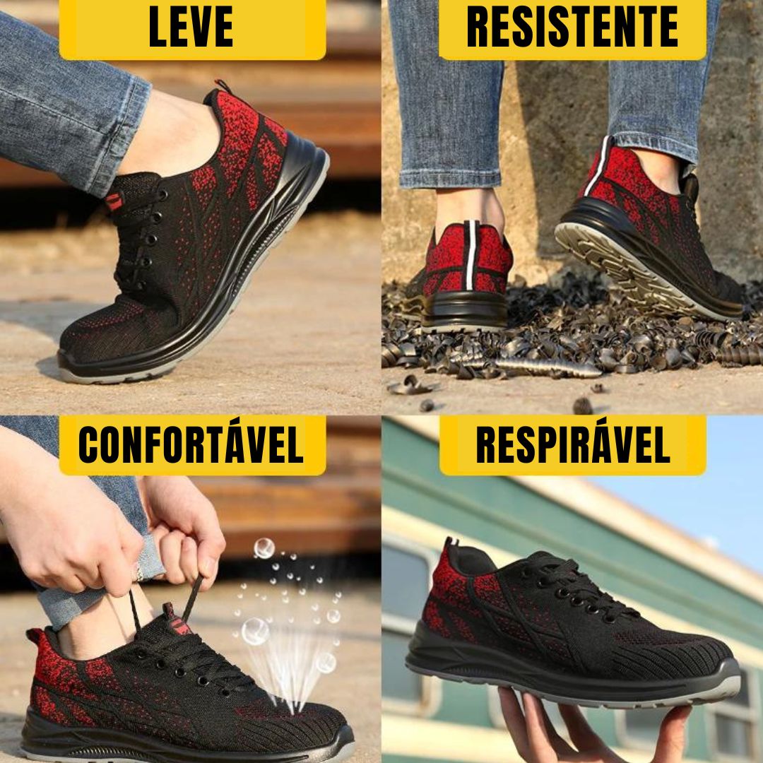 Tênis Tático Esportivo Red Ultra