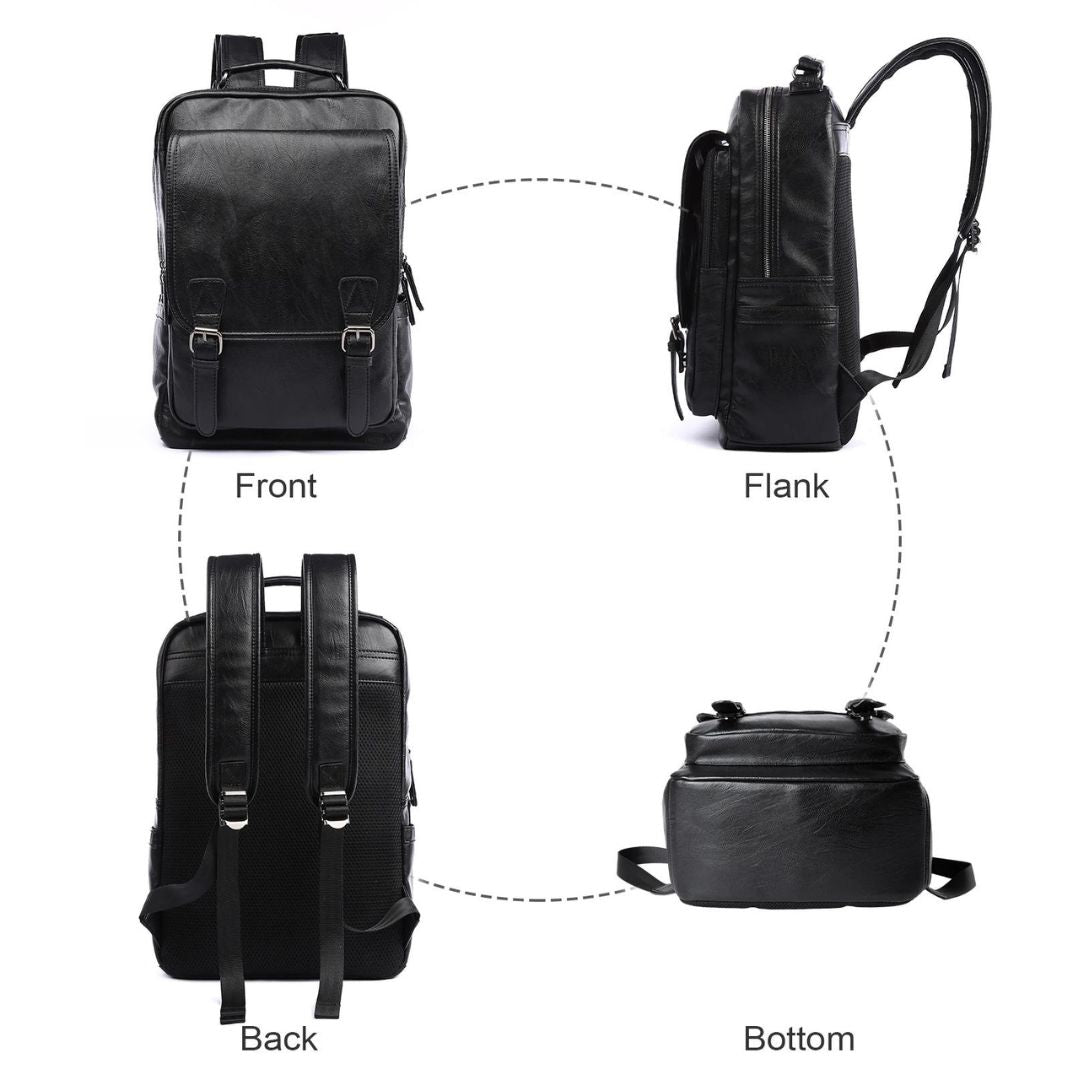Mochila de Couro Old Men Max™