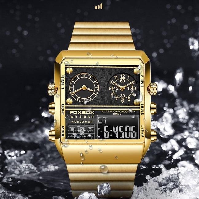 Relógio Magnata Golden™ - Adão Express