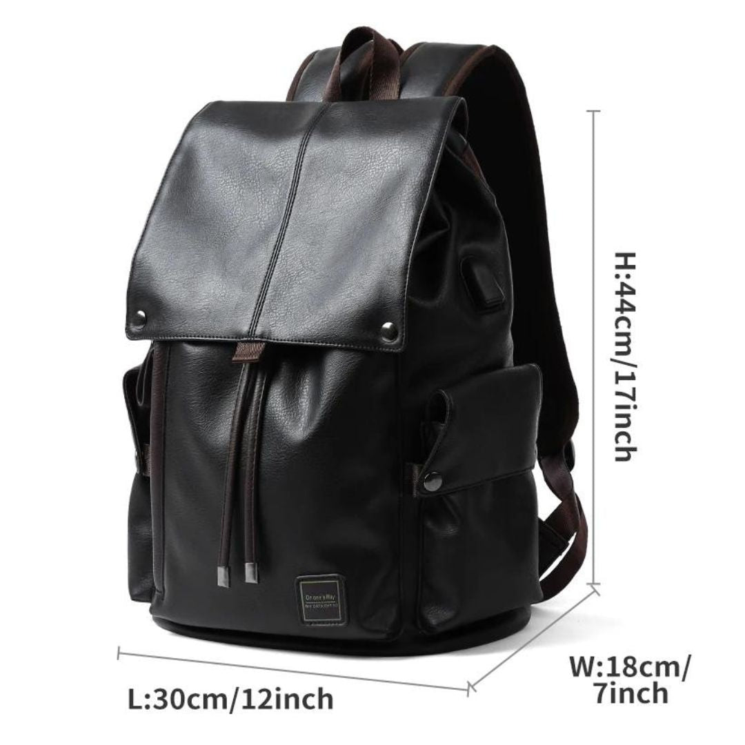 Mochila de Couro Old Men Max™