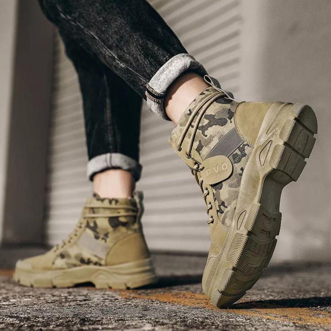 Bota Tática Militar Touch™ - Adão Express