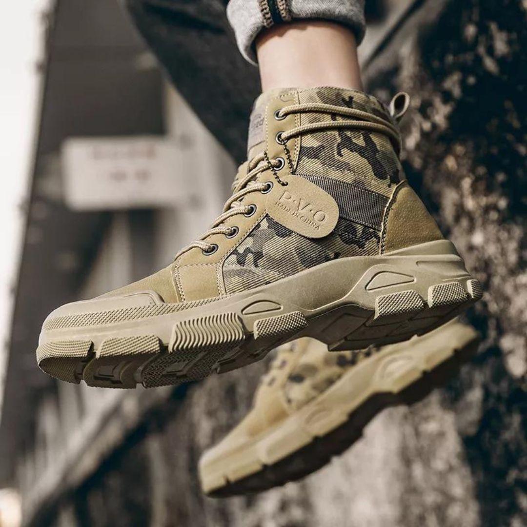 Bota Tática Militar Touch™ - Adão Express