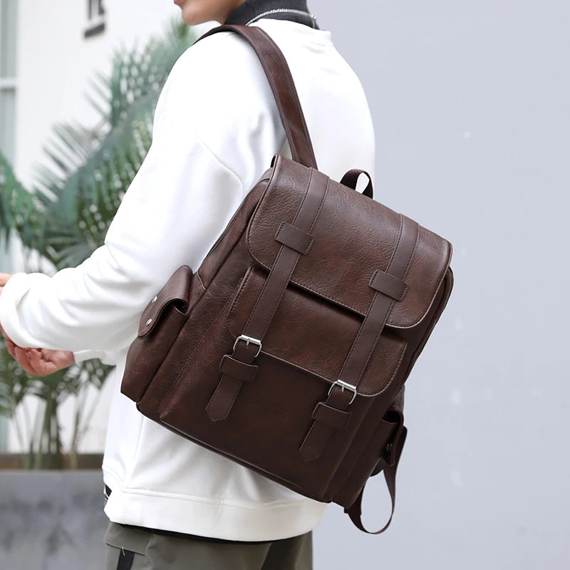 Mochila de Couro Old Men™