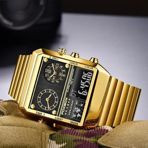 Relógio Magnata Golden™ - Adão Express