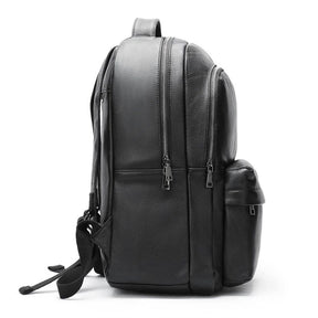 Mochila de Couro Casual Men Black™