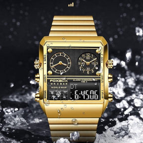 Relógio Magnata Golden™ - Adão Express