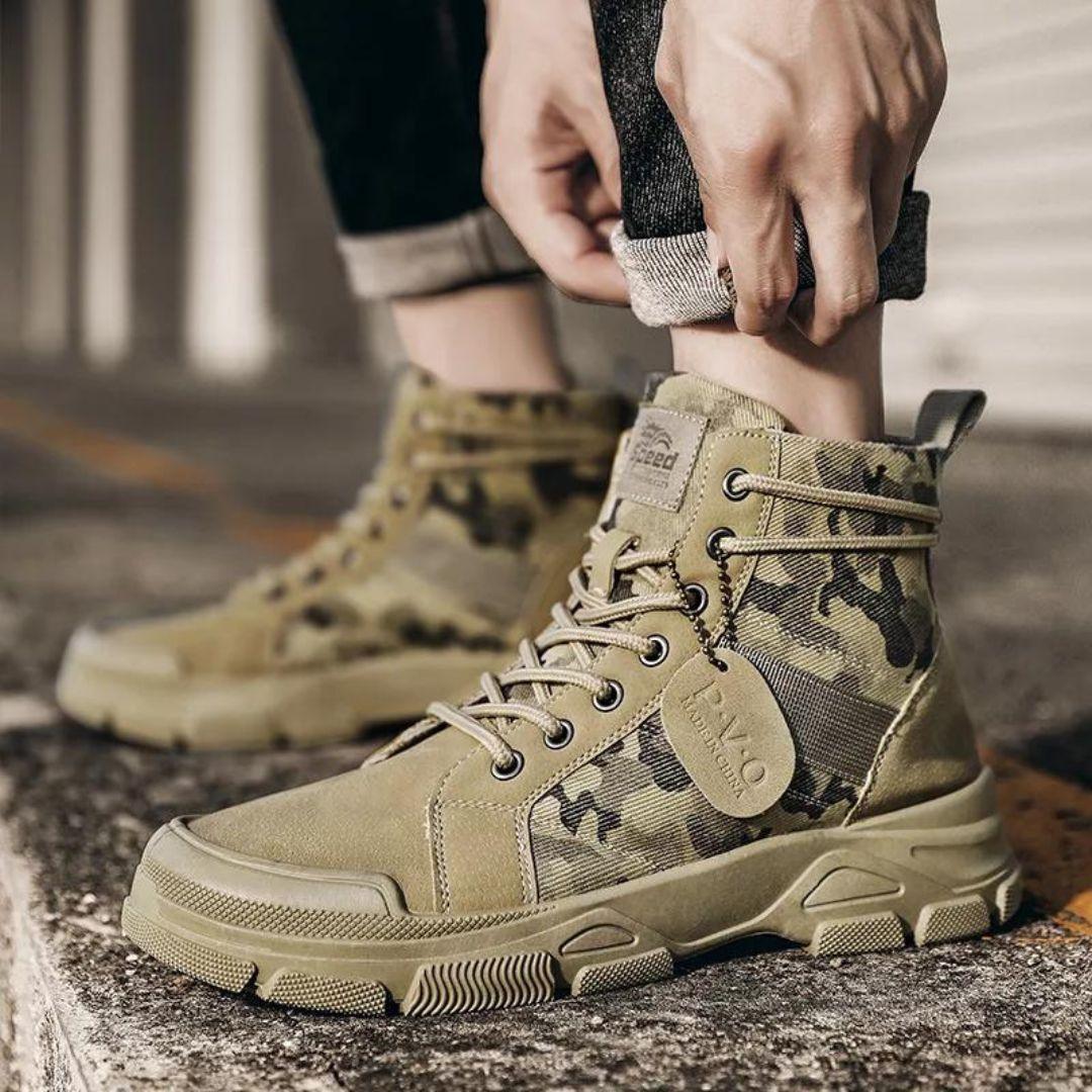 Bota Tática Militar Touch™ - Adão Express