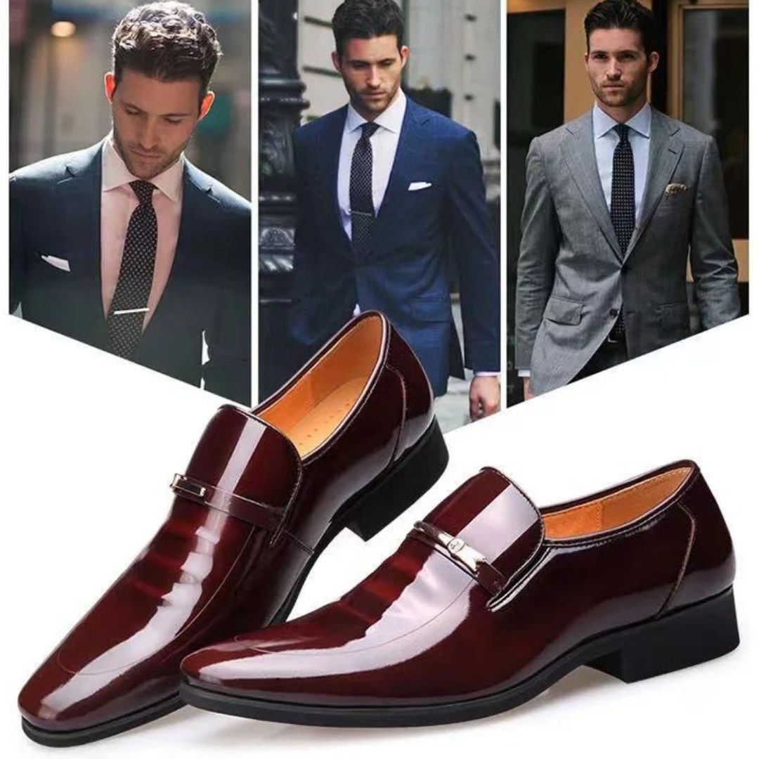Sapato de Couro Simple Men Premium™