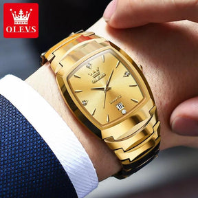 Relógio Cubano de Luxo King Golden