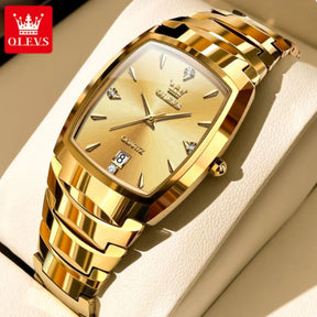 Relógio Cubano de Luxo King Golden